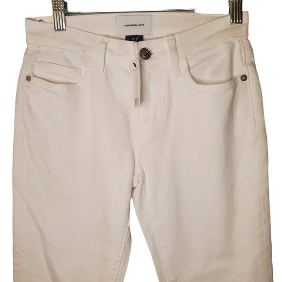 Current Elliott Stilleto Clean White Skinny Jeans - Picture 3 of 11